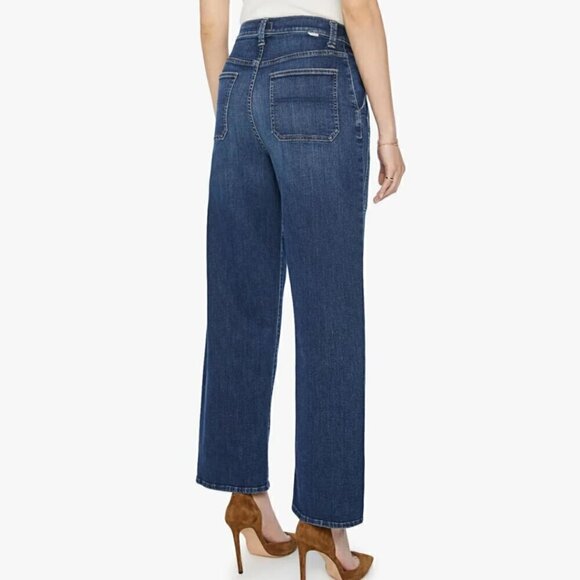 #10 NWT MOTHER Denim The Quartet Breaker Flood in Howdy - Picture 3 of 12